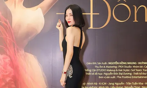 Hậu ly hôn, Lệ Quyên tươi tắn đến mừng Nguyễn Hồng Nhung